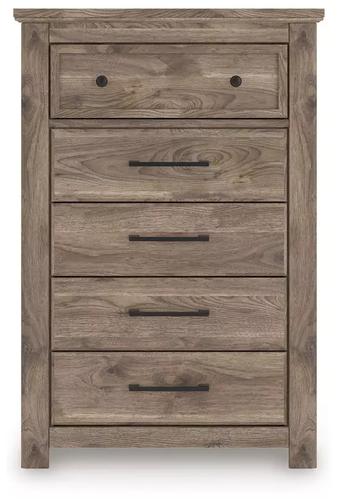 Keithland Brown 5 Drawer Chest
