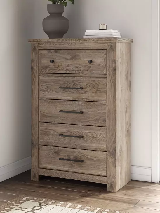 Keithland Brown 5 Drawer Chest