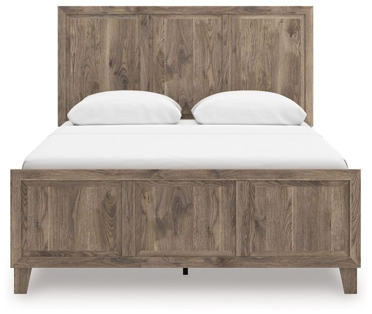 Stanziford Brown Queen Panel Bed