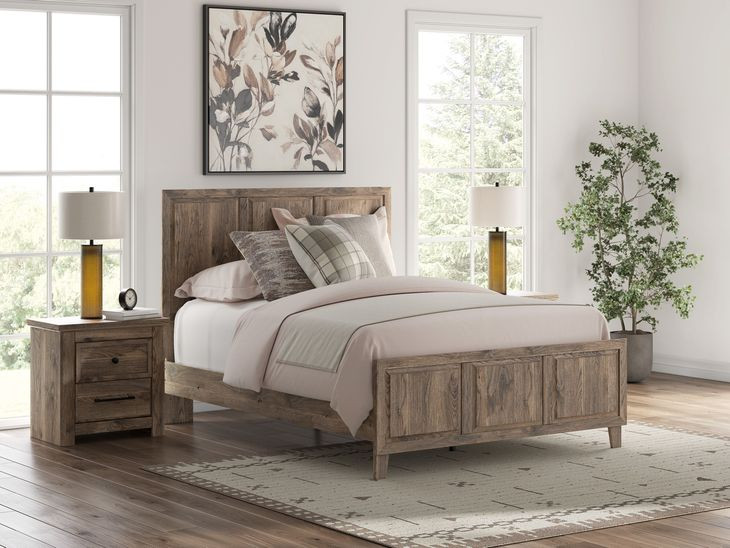 Stanziford Brown Panel Bedroom Set