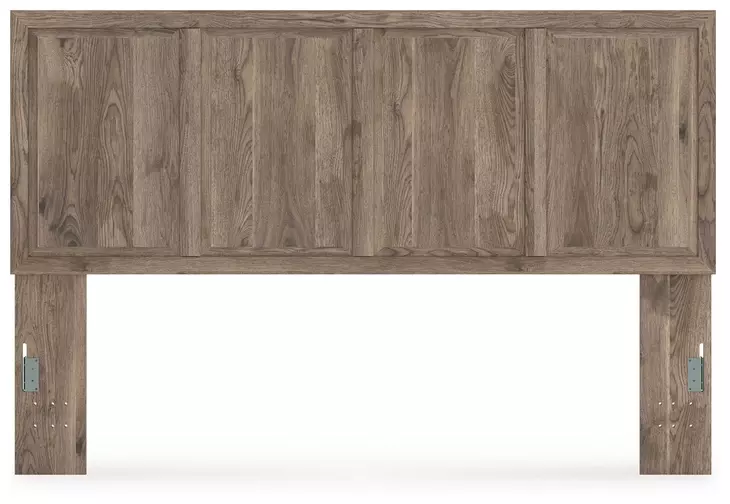 Keithland Brown King Panel Bed