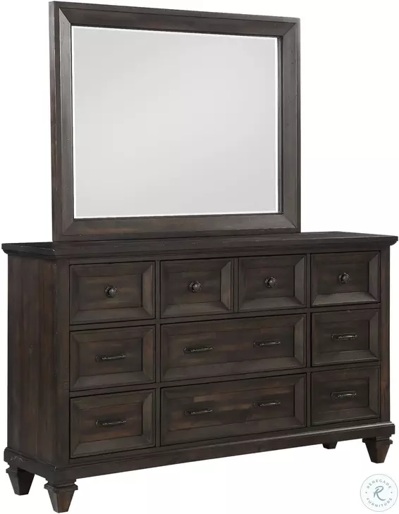 Sevilla Walnut Mirror