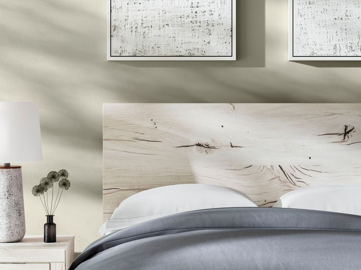 Lawroy Rustic White Queen Panel Headboard