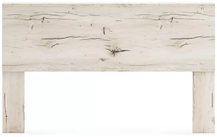 Lawroy Rustic White King Panel Headboard