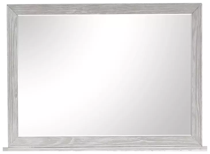 Fiona Mist Gray Rectangular Dresser Mirror