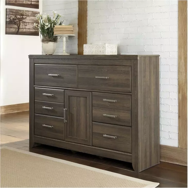 Juararo Dark Brown Dresser