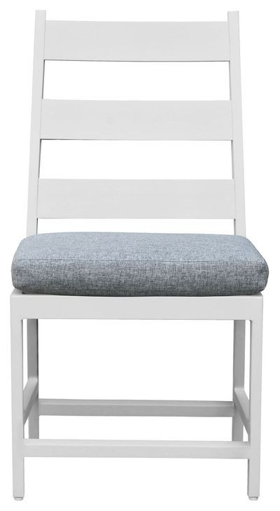 Nash Outdoor Dining Gray Upholstered Outdoor Bar Stool