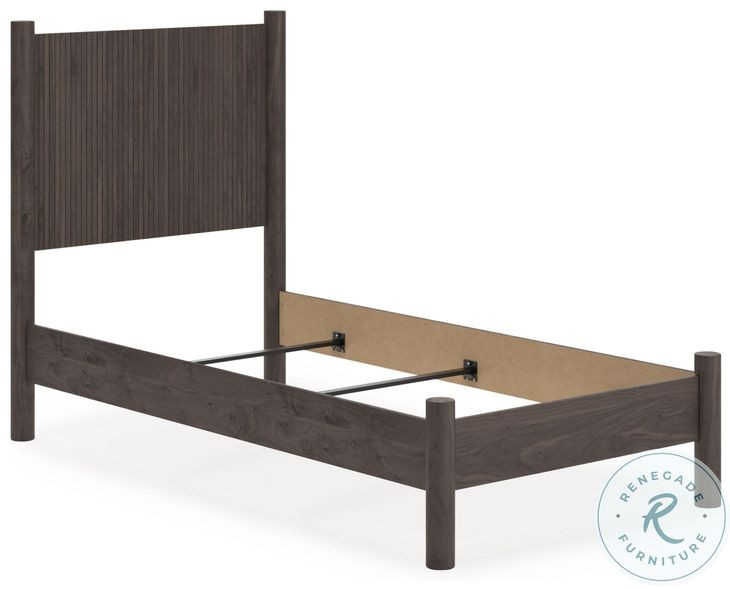 Cadmori Brown Twin Panel Bed