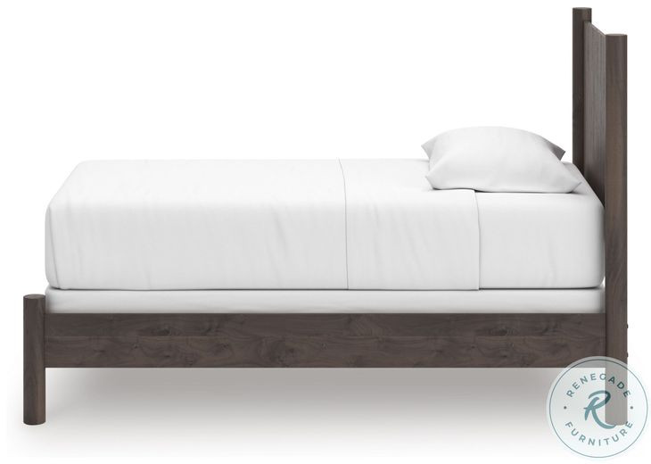 Cadmori Brown Twin Panel Bed