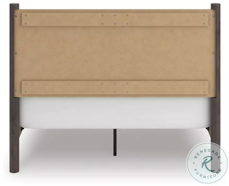 Cadmori Brown Queen Panel Bed