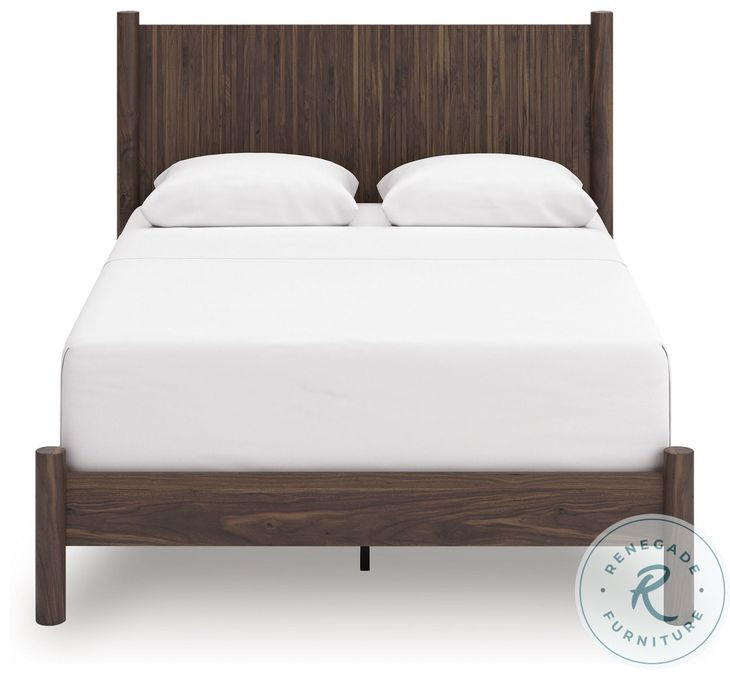 Cadmori Brown Queen Panel Bed