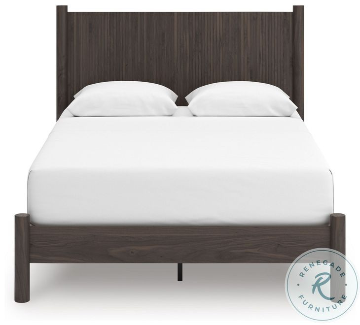Cadmori Brown Panel Platform Bedroom Set