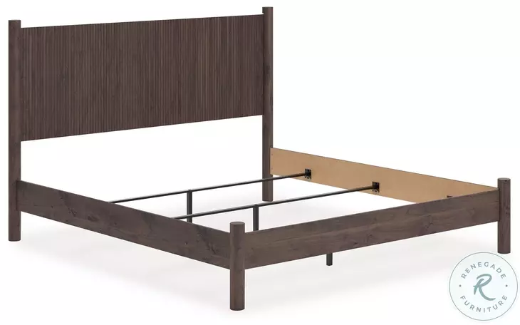 Cadmori Brown King Panel Bed