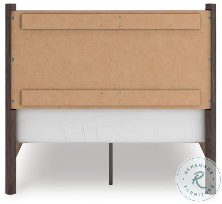 Cadmori Brown Full Panel Platform Bed