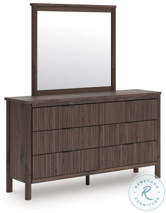 Cadmori Brown Bedroom Mirror