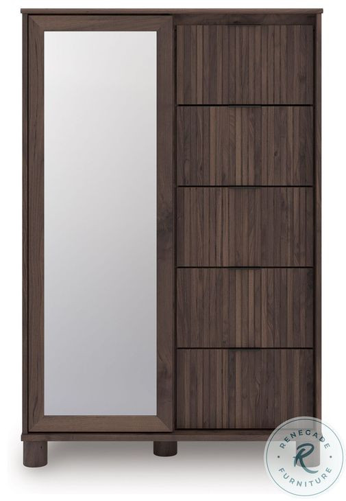 Cadmori Brown 5 Drawer Chest