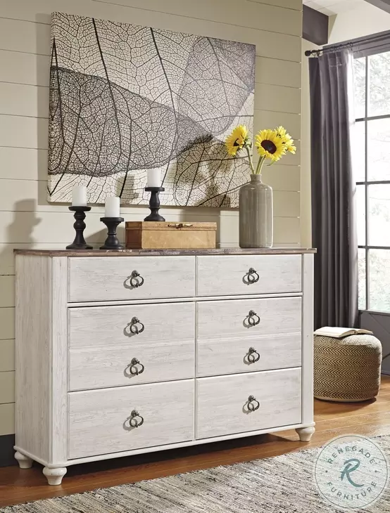 Willowton Two Tone Dresser