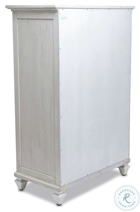 Bay Harbor Distressed White Bedroom Set