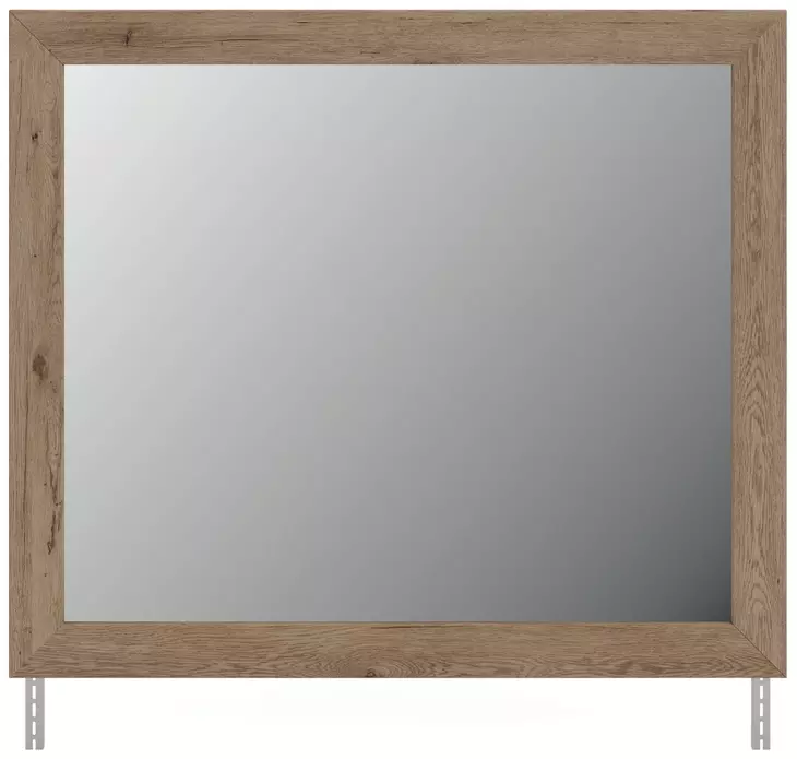 Garistyn Natural Rustic Rectangular Dresser Mirror