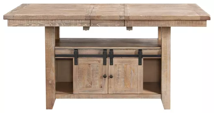 Highland Sandwash 72" Extendable Rectangular Counter Height Table
