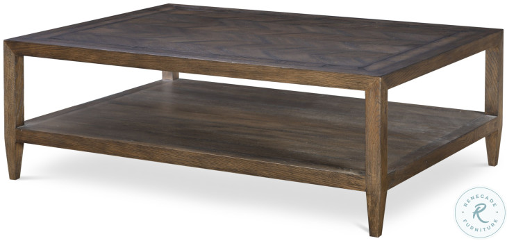 Dalton Brown Rustic Cocktail Table