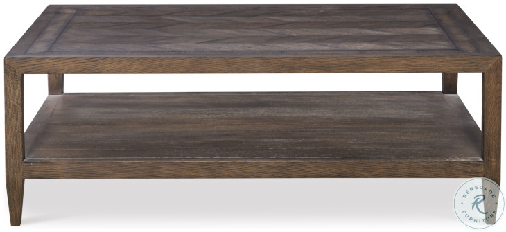 Dalton Brown Rustic Cocktail Table