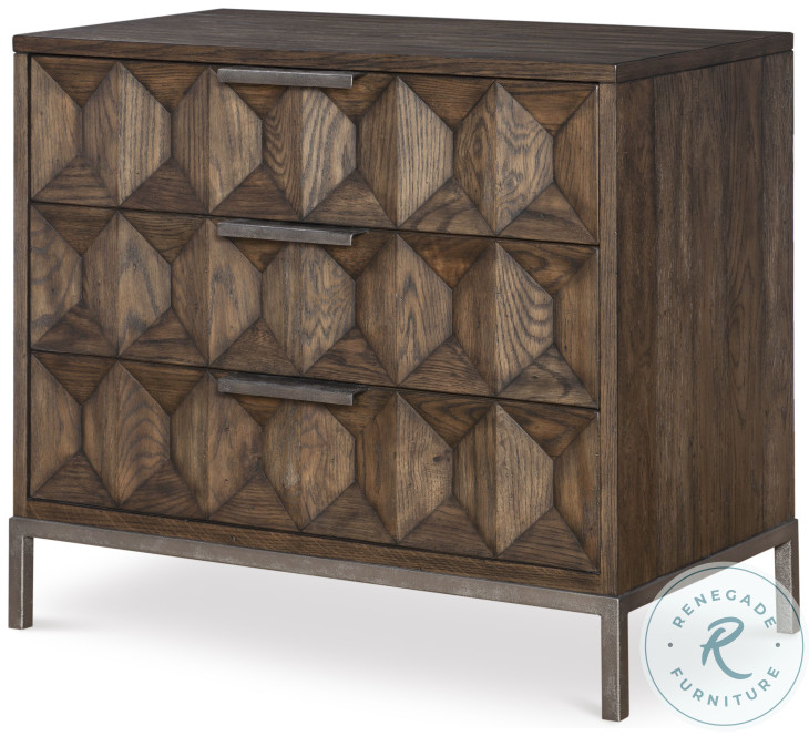 Elliott Brown Rustic 3 Drawer Chest