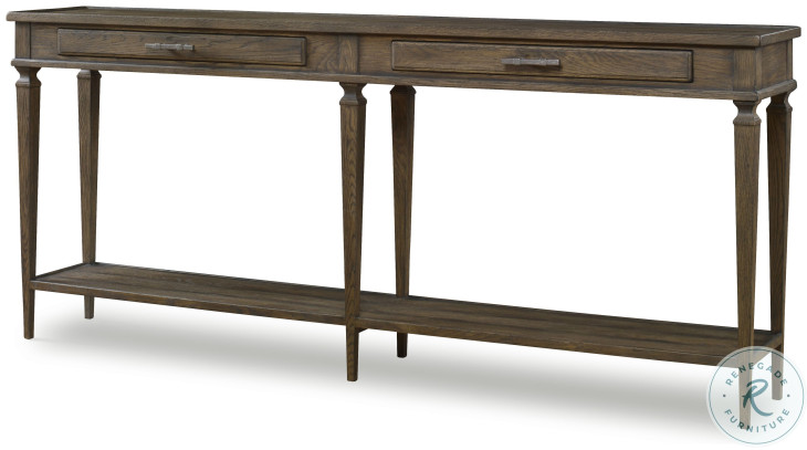 Aiden Brown Rustic Console Table
