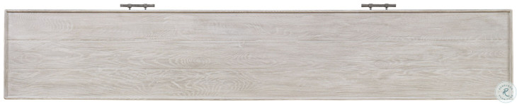 Aiden White Rustic Console Table