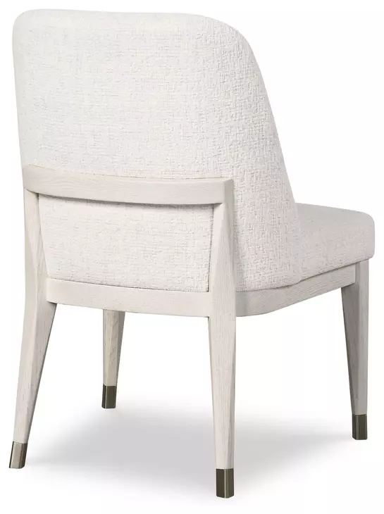 Carino Gray and Frost Upholstered Dining Side Chair