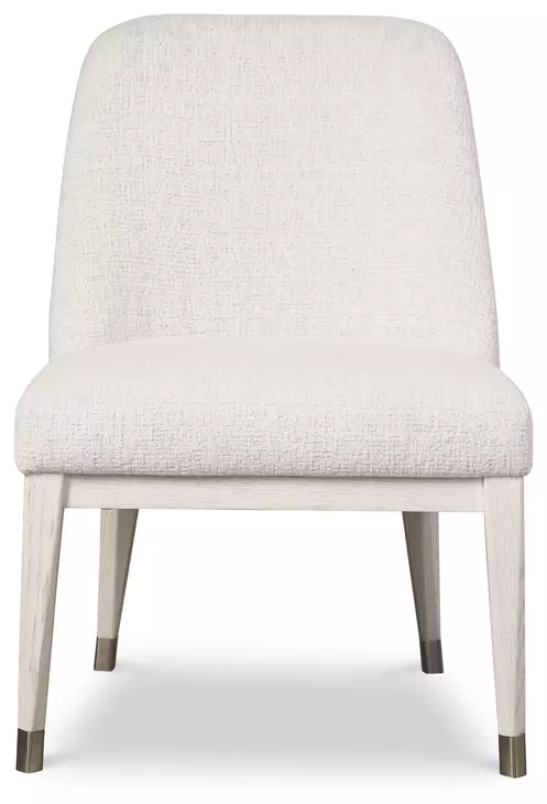 Carino Gray and Frost Upholstered Dining Side Chair