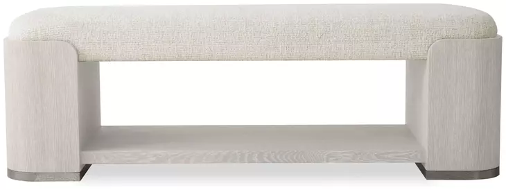 Carino Frost and Beige Upholstered Panel Bedroom Set