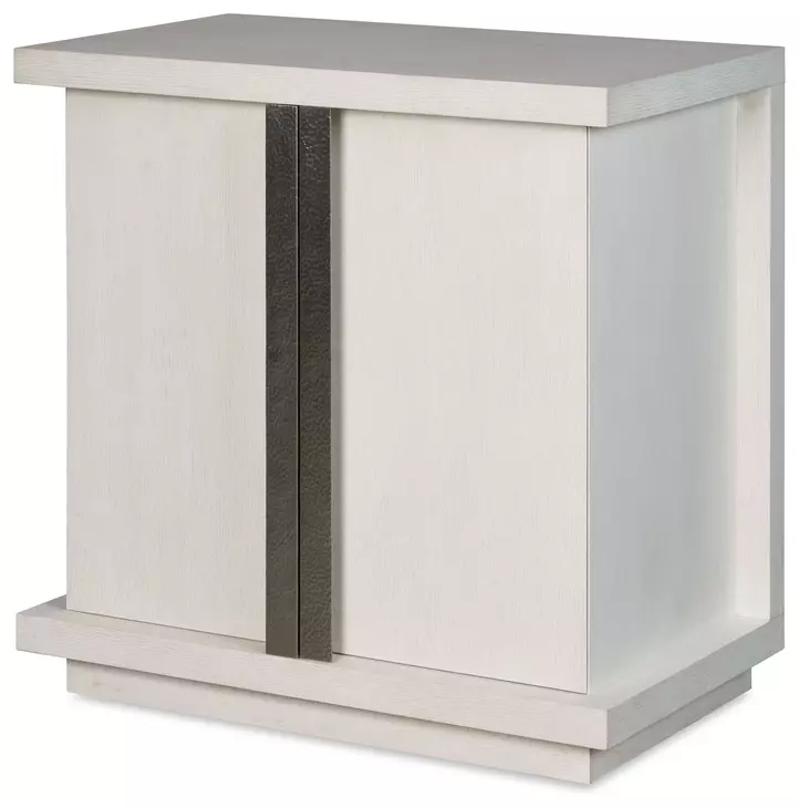 Carino Frost and Gray 2 Door Accent Chest