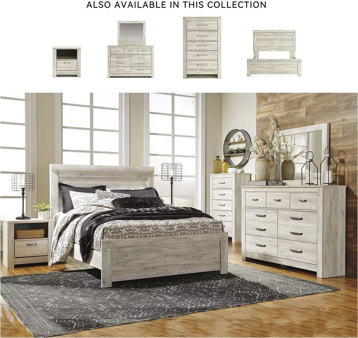 Bellaby Whitewash Five Drawer Chest