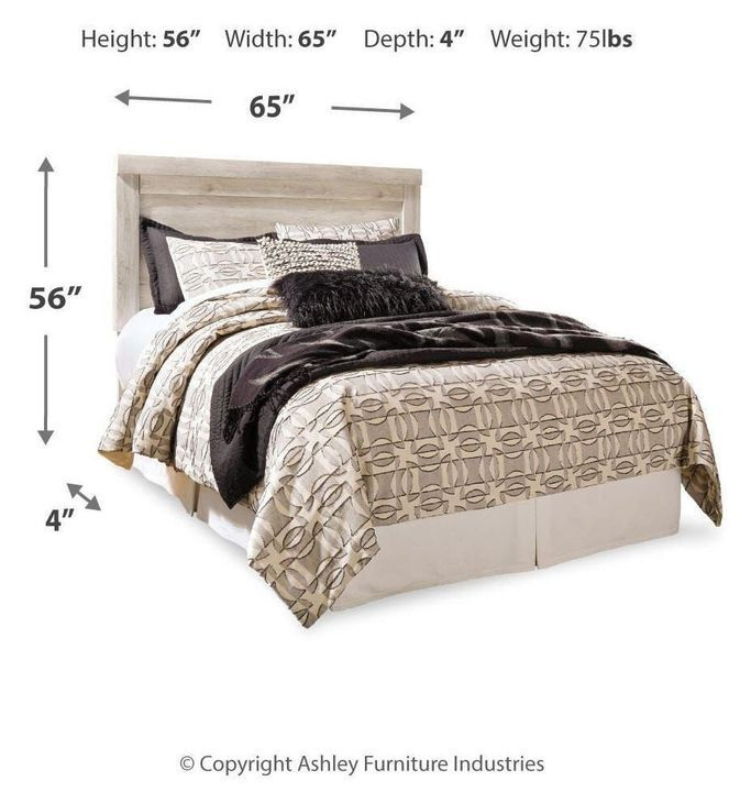 Bellaby Whitewash Queen Panel Headboard