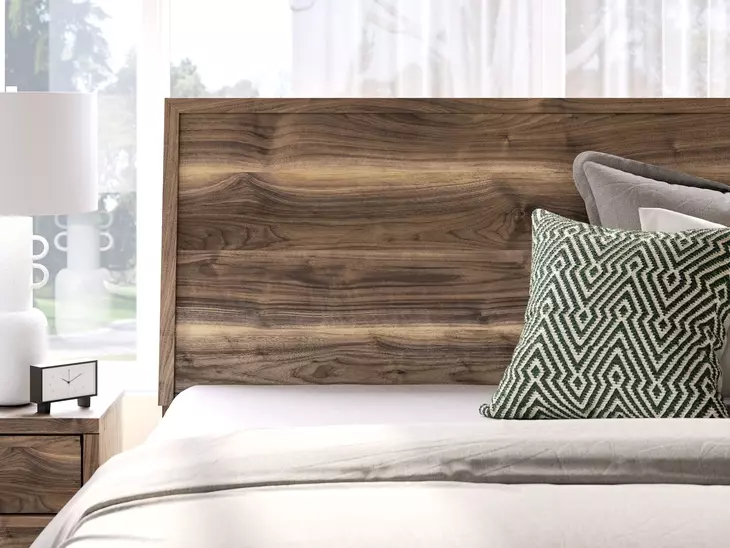 Zadilyn Warm Natural Brown King Panel Headboard