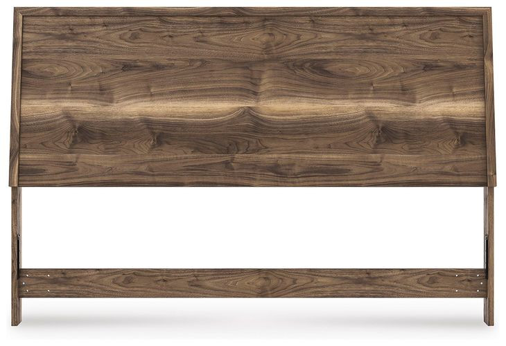 Darcalli Warm Natural Brown King Panel Headboard