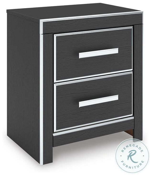 Ravalori Black Upholstered Bedroom Set from Ashley Furniture