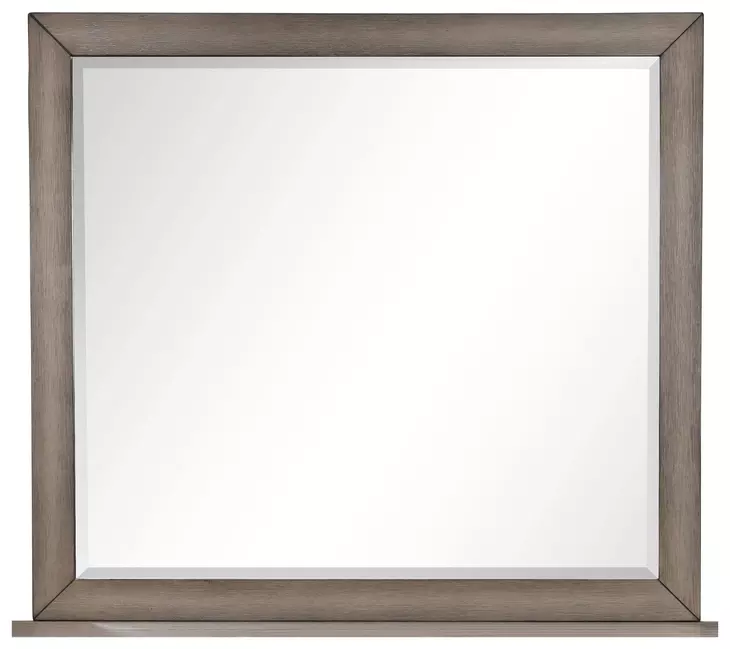 Harrisburg Walnut Rectangular Dresser Mirror