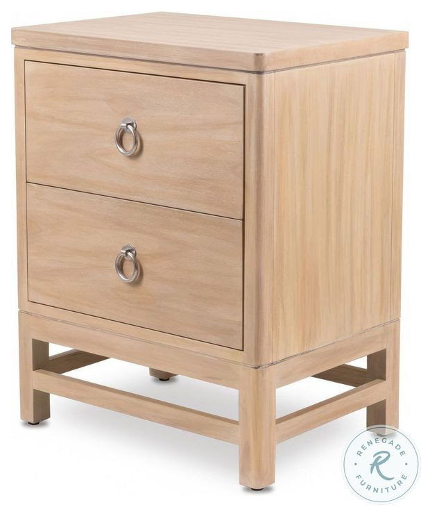 Cypress Sandstone 2 Drawer Nightstand
