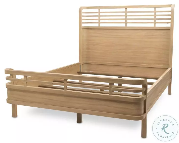 Cypress Sandstone Queen Panel Bed