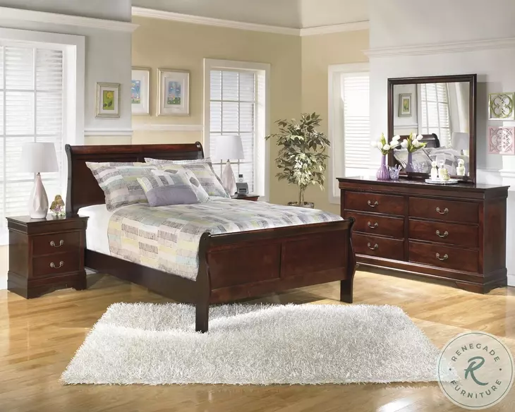 Alisdair Full Sleigh Bed from Ashley (B376-55-86) | Coleman Furniture