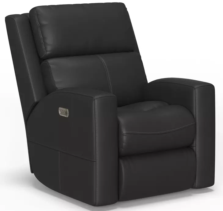 Score Steel Leather Zero Gravity Power Lift Recliner with Power Headrest and USB Charging