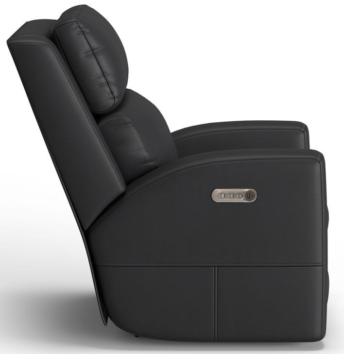 Score Steel Leather Zero Gravity Power Lift Recliner with Power Headrest and USB Charging