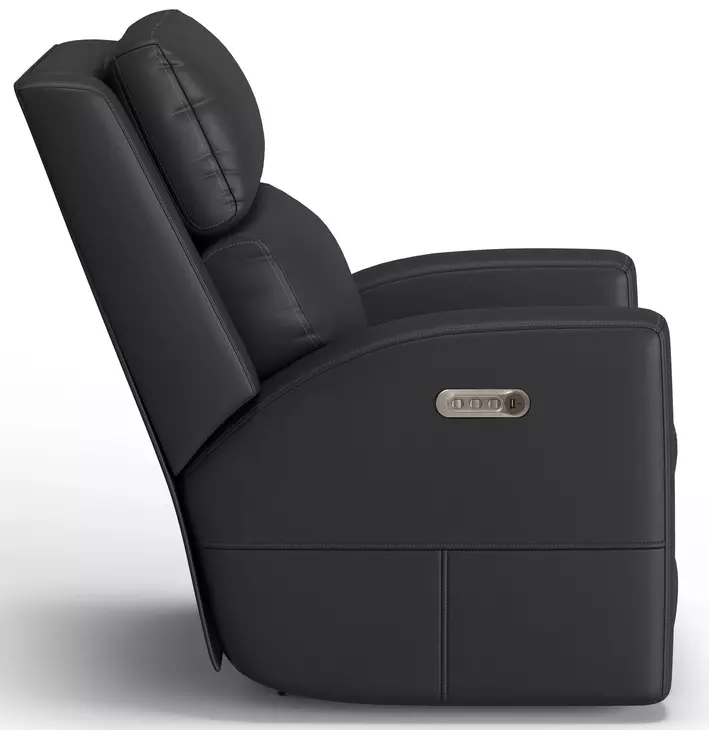 Score Steel Leather Zero Gravity Power Lift Recliner with Power Headrest and USB Charging