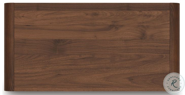 Hollinaze Walnut Brown Panel Bedroom Set