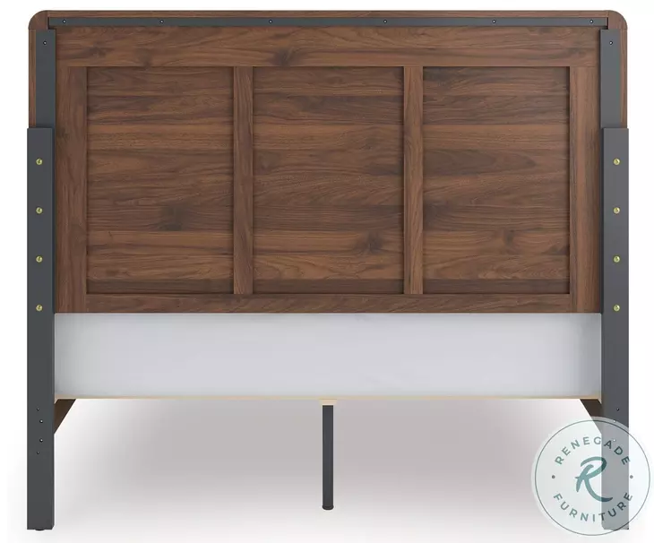 Chadworth Walnut Brown Panel Bedroom Set from Ashley Furniture