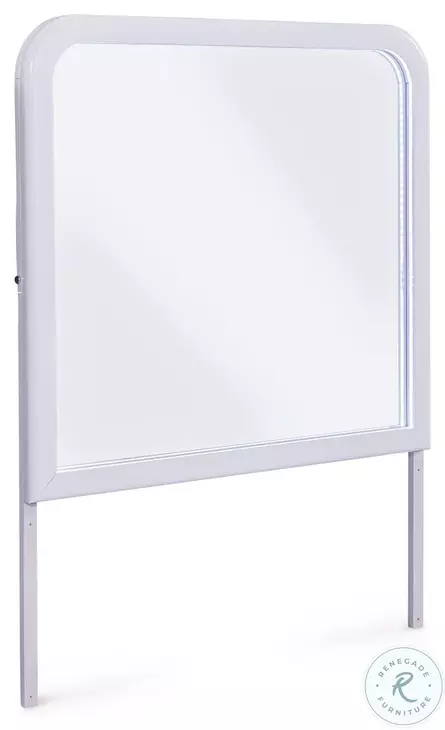 Frostlyn White Bedroom Mirror