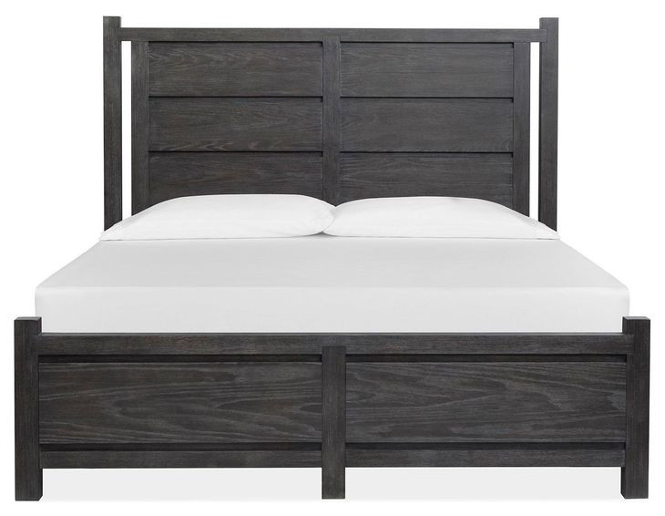 Foxrun Hollow Ravenwood Black Panel Bedroom Set