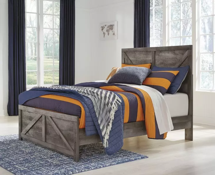 Wynnlow Gray Full Panel Bed